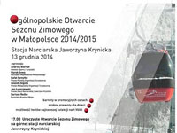 Ogólnopolskie Otwarcie Sezonu Zimowego 2014/15 w Małopolsce