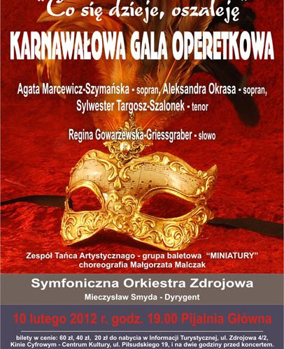 karnawałowa gala operetkowa