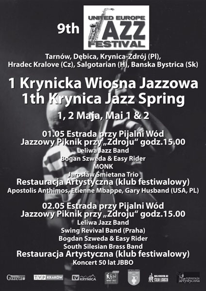 1 Wiosna Jazzowa w Krynicy - plakat