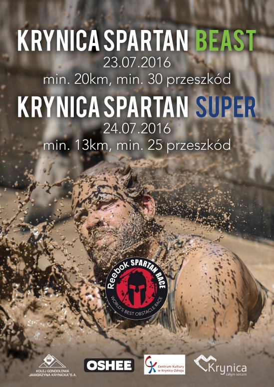 Spartan Race 2016 Krynica-Zdrój - plakat