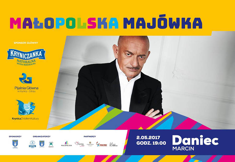 Małopolska Majówka 2017 - Marcin Daniec - plakat