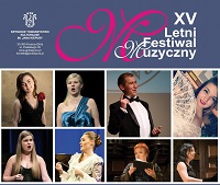 XV Letni Festiwal Muzyczny - plakat