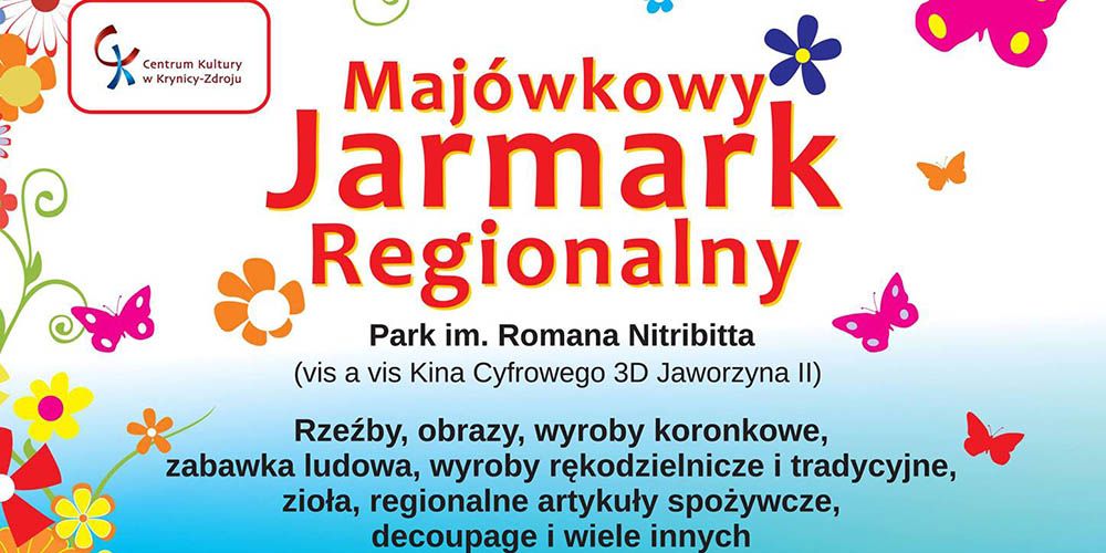 Majówkowy Jarmark Regionalny w Krynicy